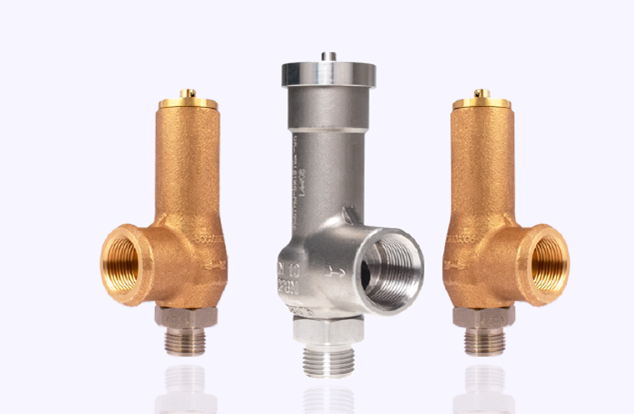 安全弁_圧縮空気、冷媒、極低温ガス用